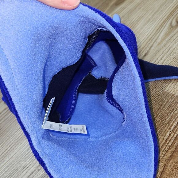 💜Columbia Purple & Blue Fleece Jester Winter Hat Small/Medium - Picture 10 of 11